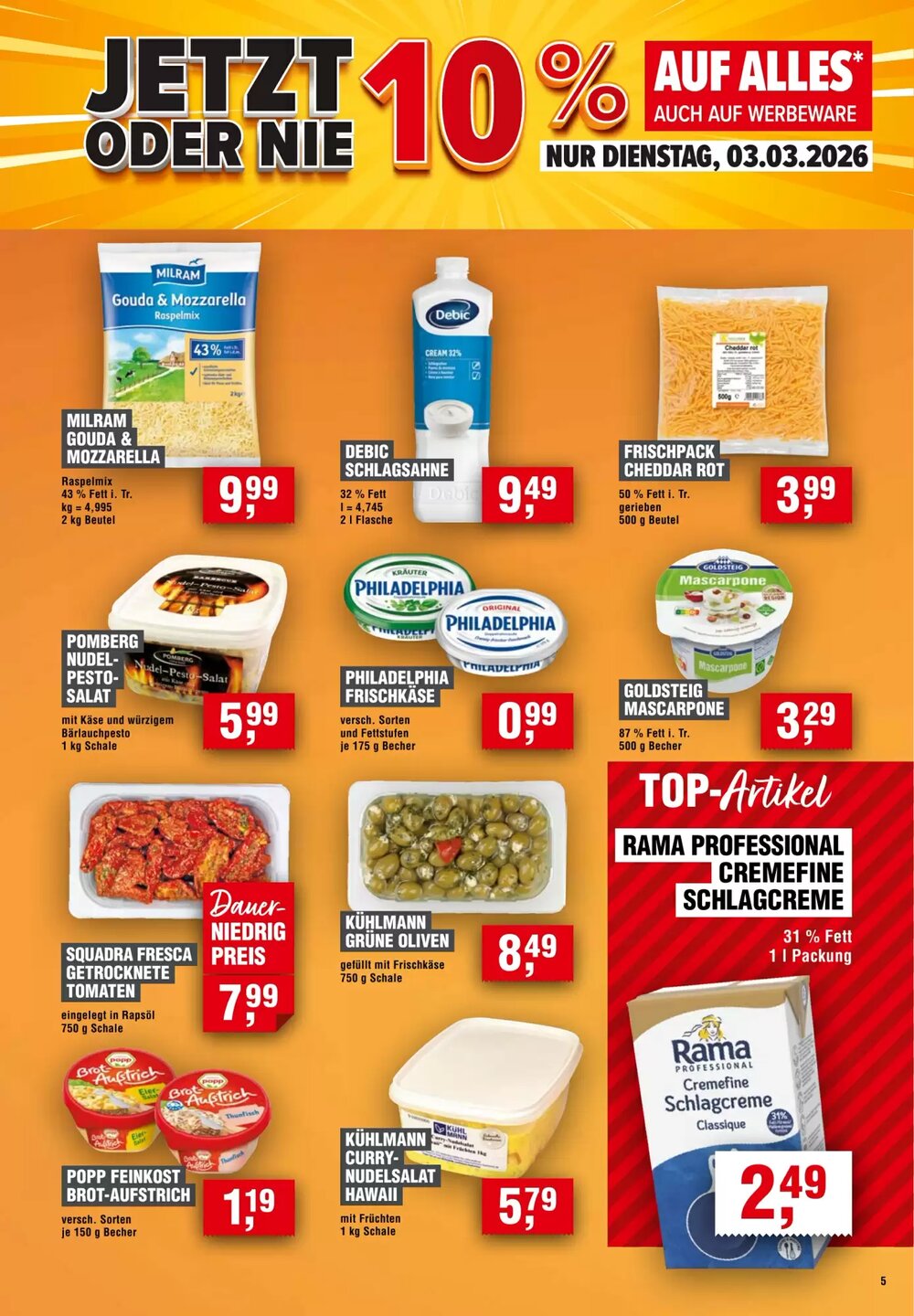 EDEKA Foodservice Prospekt (ab 26.02.2026) zum Blättern - Seite 5