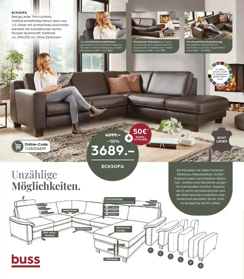 Möbel Buss Prospekt (ab 26.02.2026) zum Blättern - Seite 10