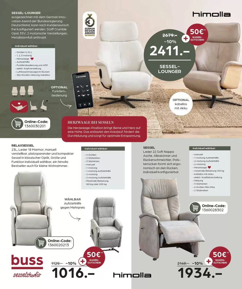Möbel Buss Prospekt (ab 26.02.2026) zum Blättern - Seite 16