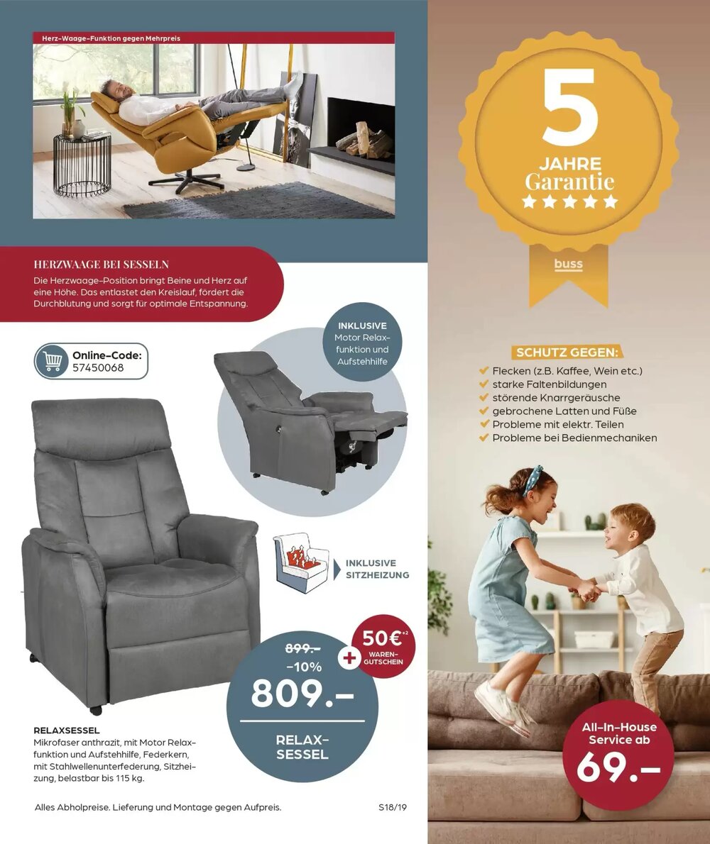 Möbel Buss Prospekt (ab 26.02.2026) zum Blättern - Seite 19