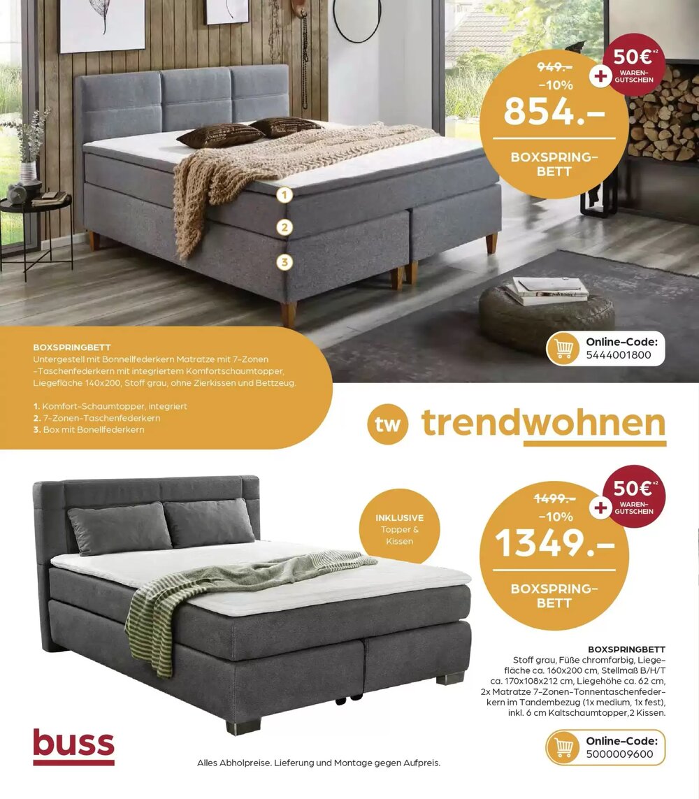 Möbel Buss Prospekt (ab 26.02.2026) zum Blättern - Seite 24