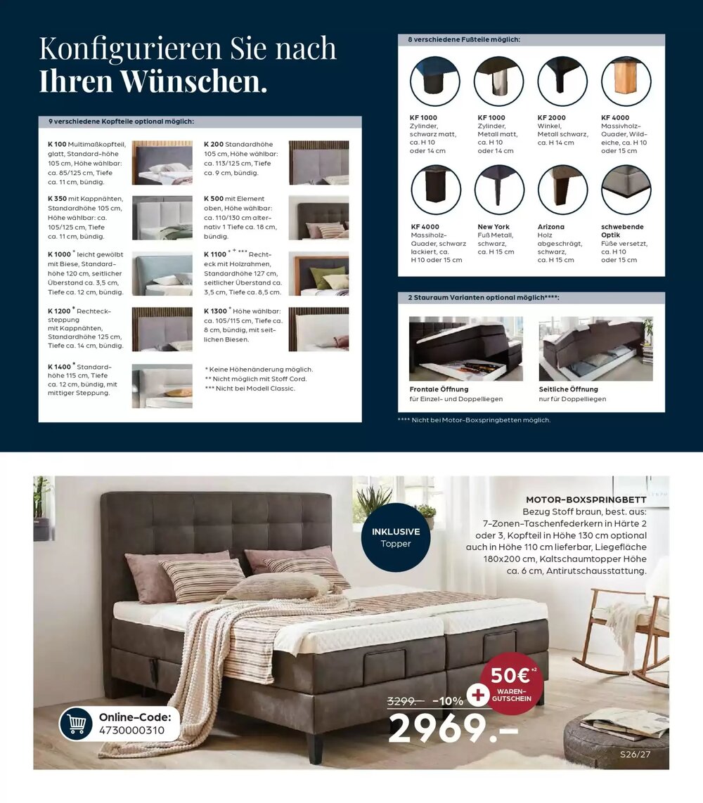 Möbel Buss Prospekt (ab 26.02.2026) zum Blättern - Seite 27