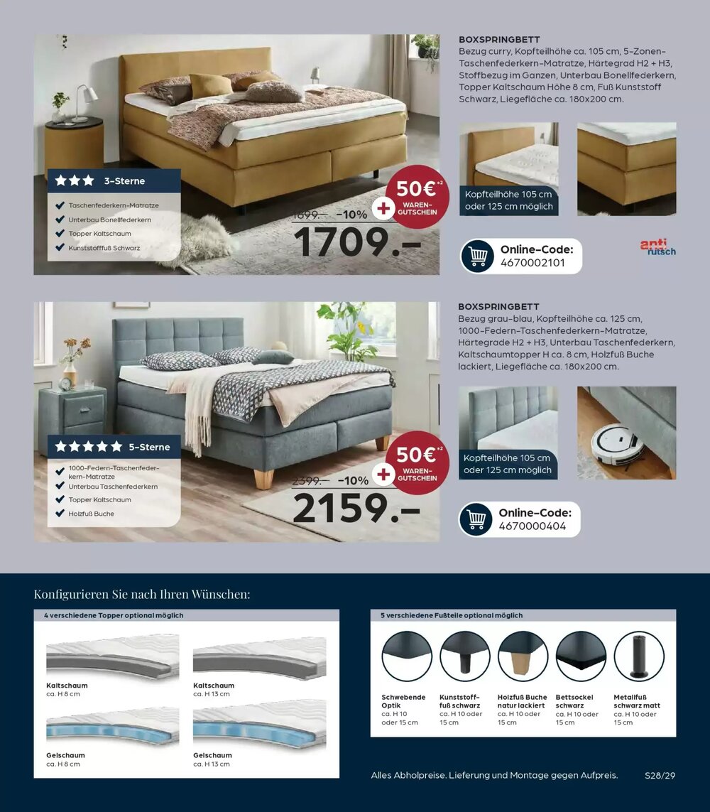 Möbel Buss Prospekt (ab 26.02.2026) zum Blättern - Seite 29