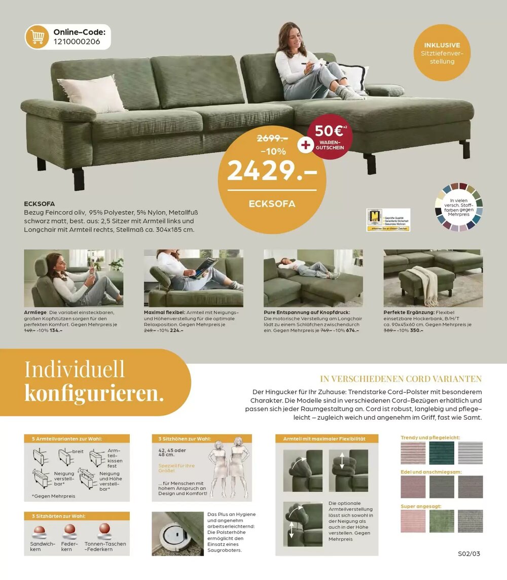 Möbel Buss Prospekt (ab 26.02.2026) zum Blättern - Seite 3