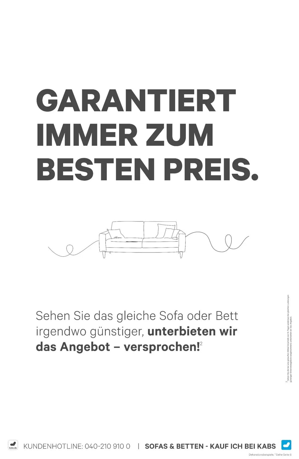 Kabs Polsterwelt Prospekt (ab 27.02.2026) zum Blättern - Seite 23