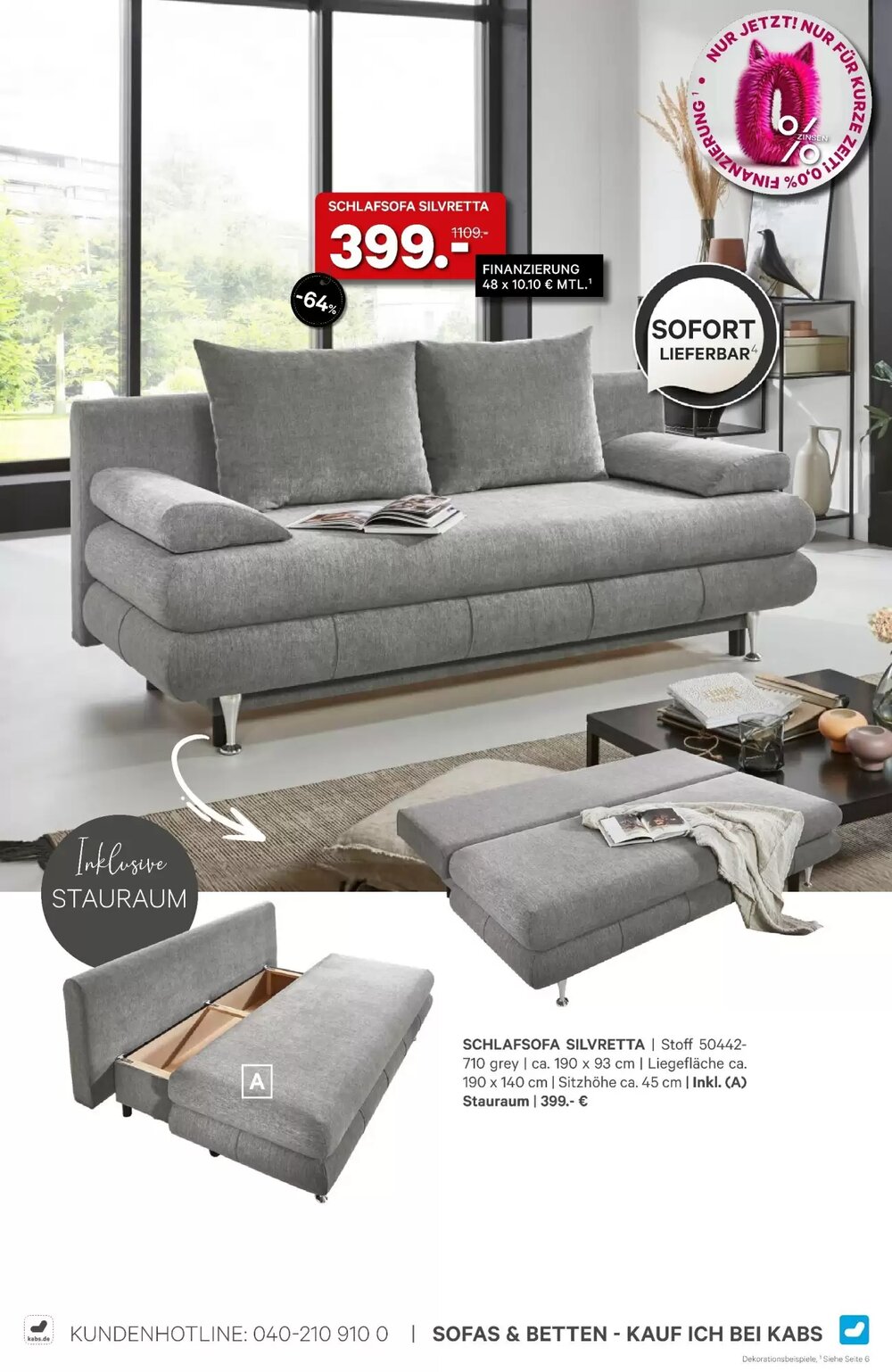 Kabs Polsterwelt Prospekt (ab 27.02.2026) zum Blättern - Seite 29