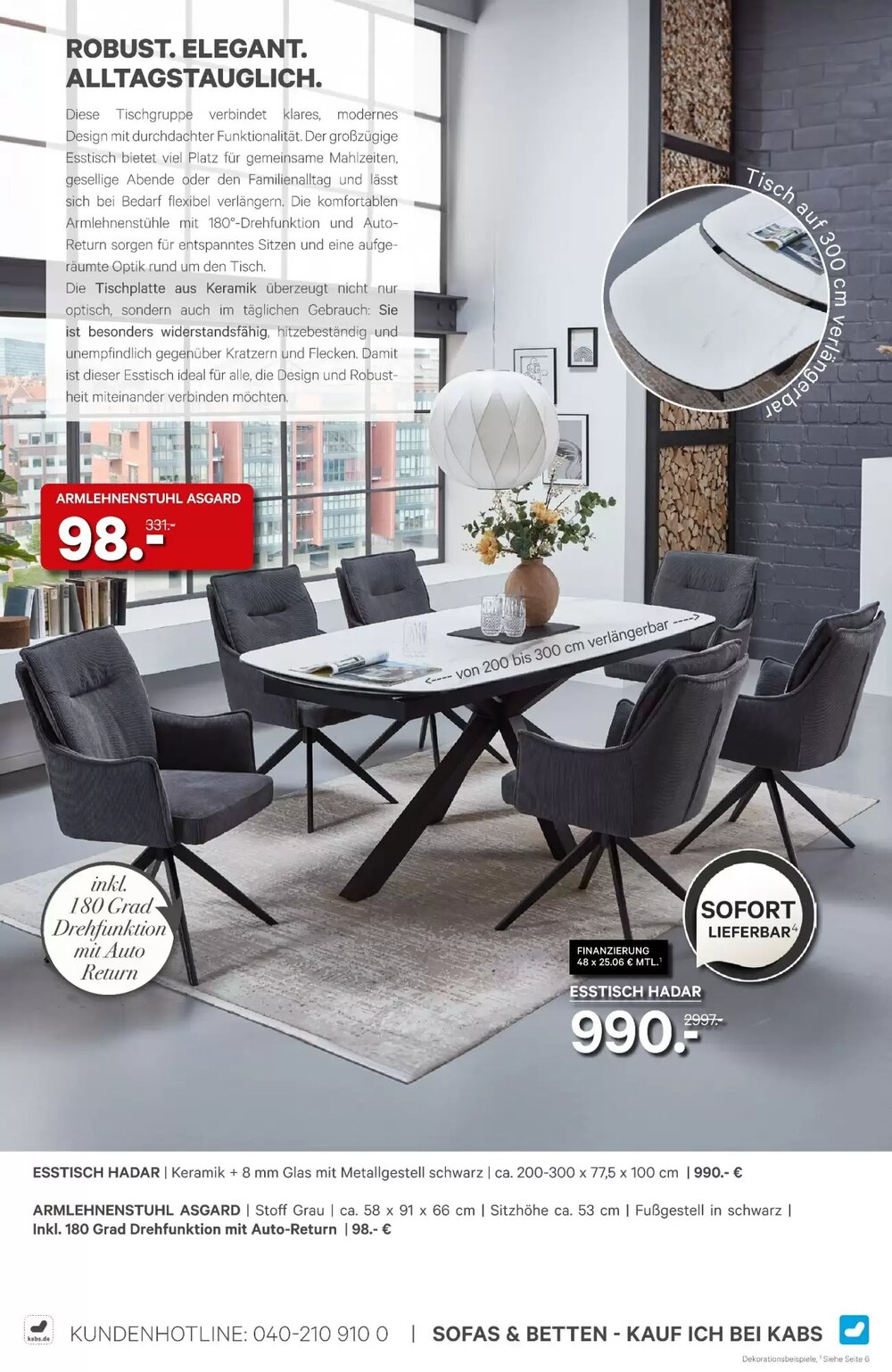 Kabs Polsterwelt Prospekt (ab 27.02.2026) zum Blättern - Seite 13