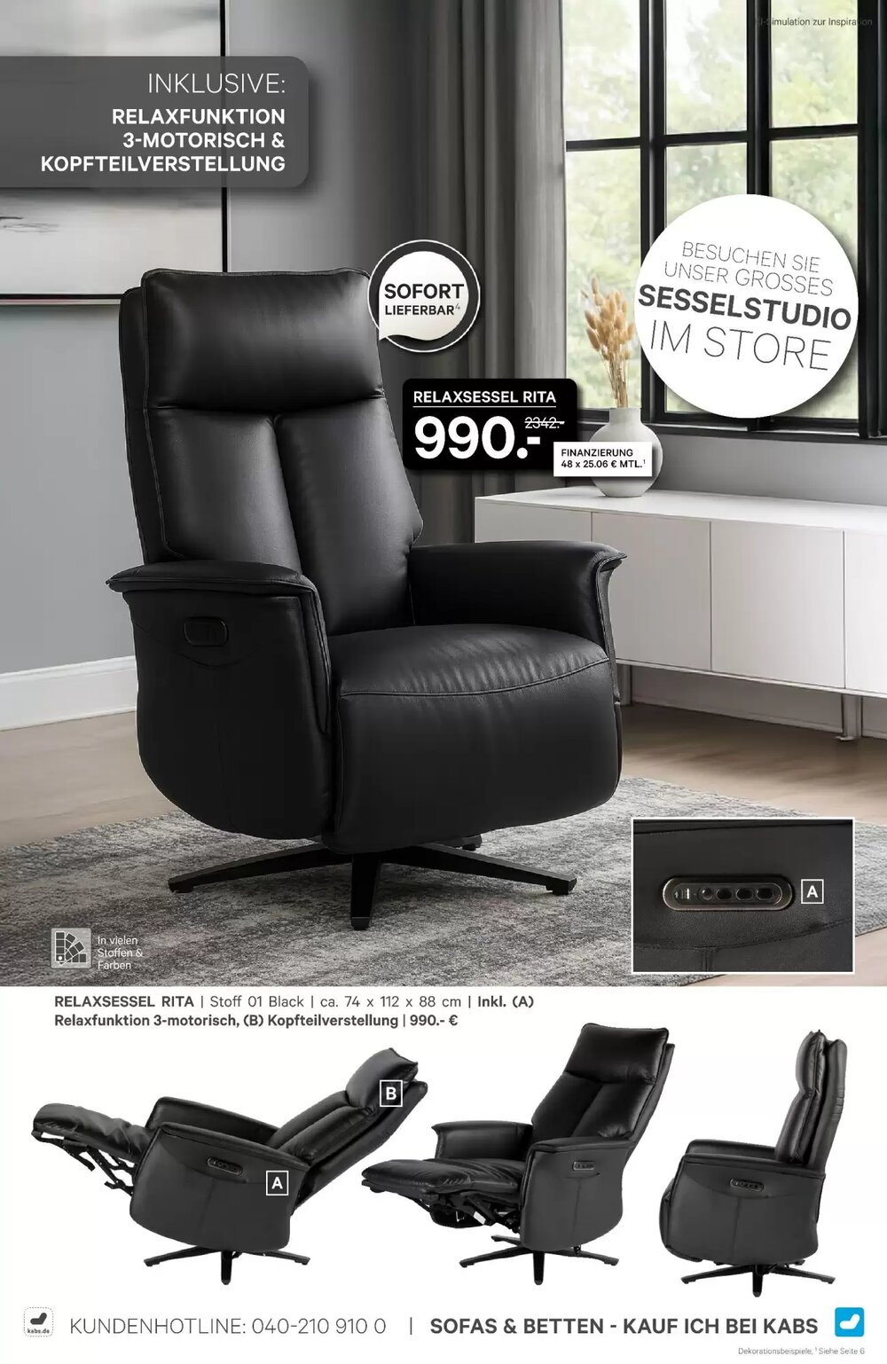 Kabs Polsterwelt Prospekt (ab 27.02.2026) zum Blättern - Seite 24