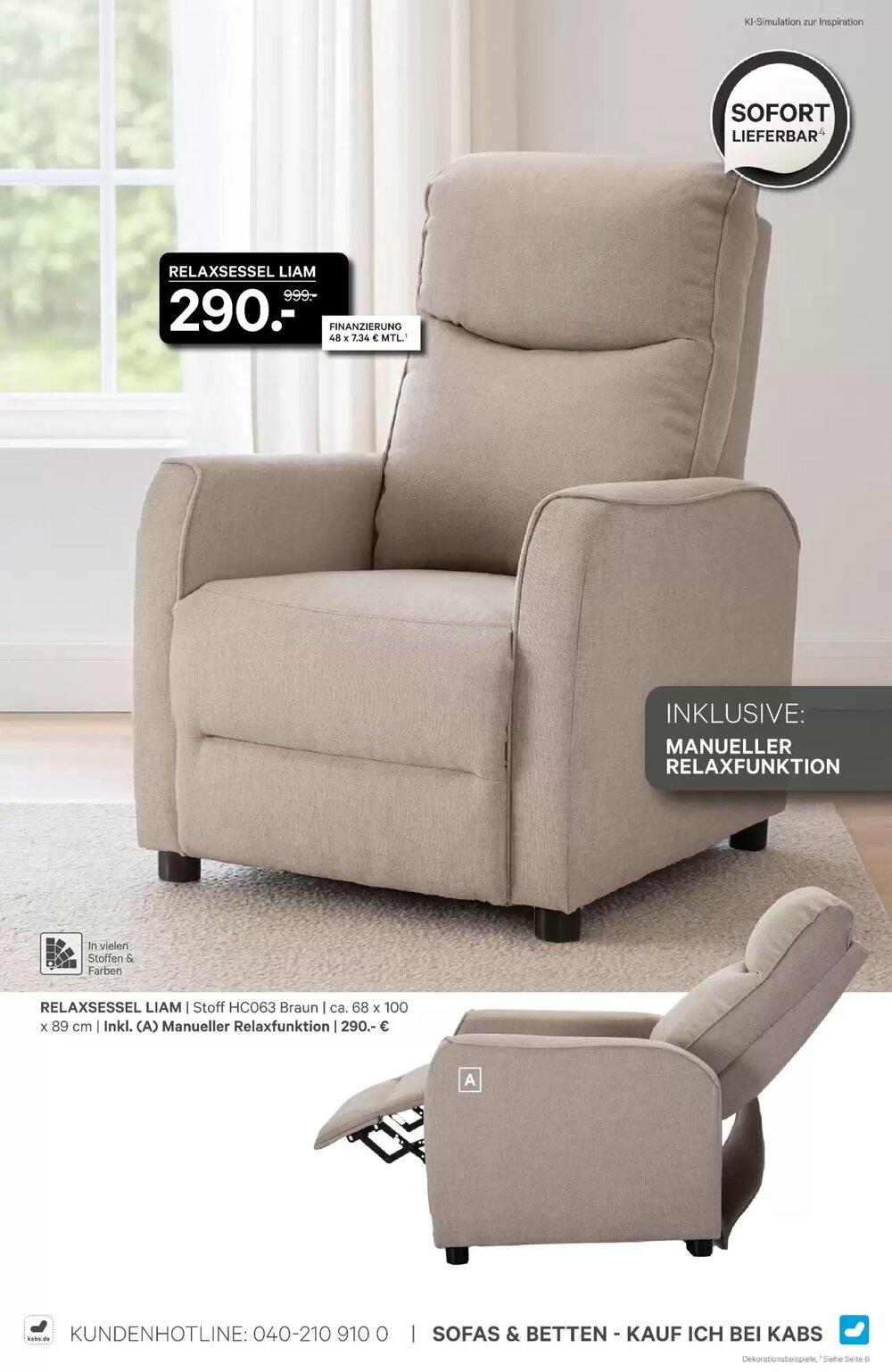 Kabs Polsterwelt Prospekt (ab 27.02.2026) zum Blättern - Seite 25