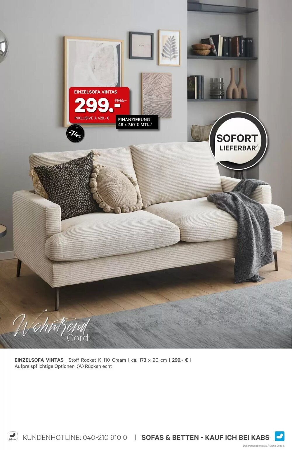 Kabs Polsterwelt Prospekt (ab 27.02.2026) zum Blättern - Seite 28
