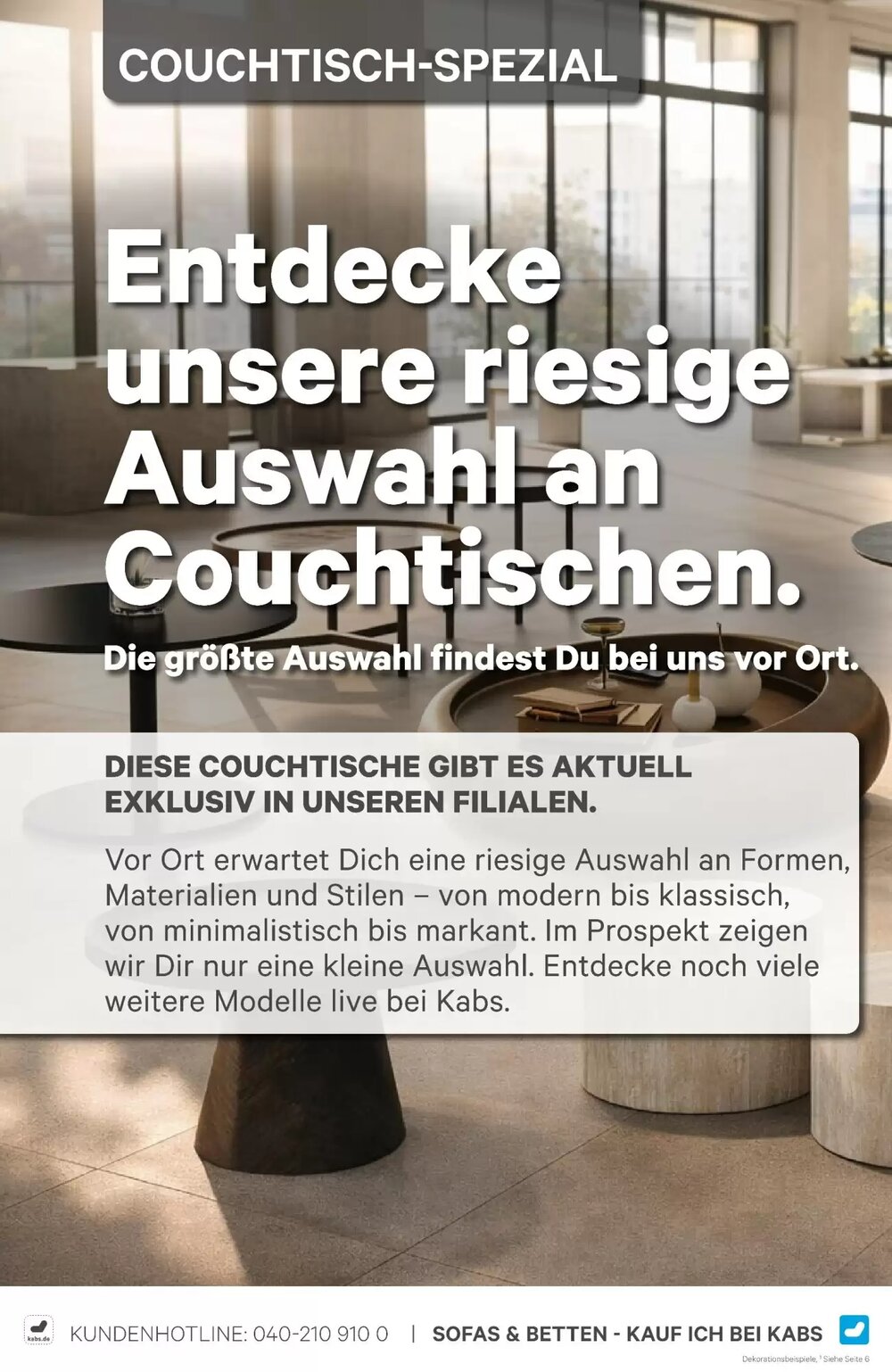 Kabs Polsterwelt Prospekt (ab 27.02.2026) zum Blättern - Seite 34