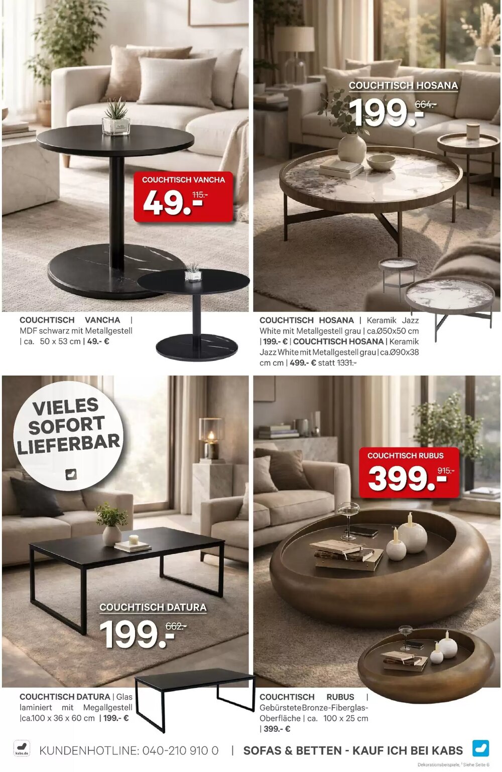 Kabs Polsterwelt Prospekt (ab 27.02.2026) zum Blättern - Seite 36