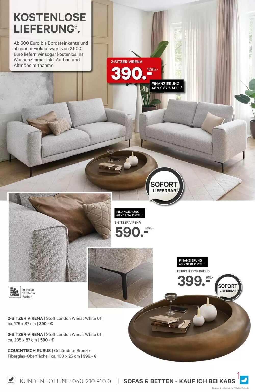 Kabs Polsterwelt Prospekt (ab 27.02.2026) zum Blättern - Seite 4