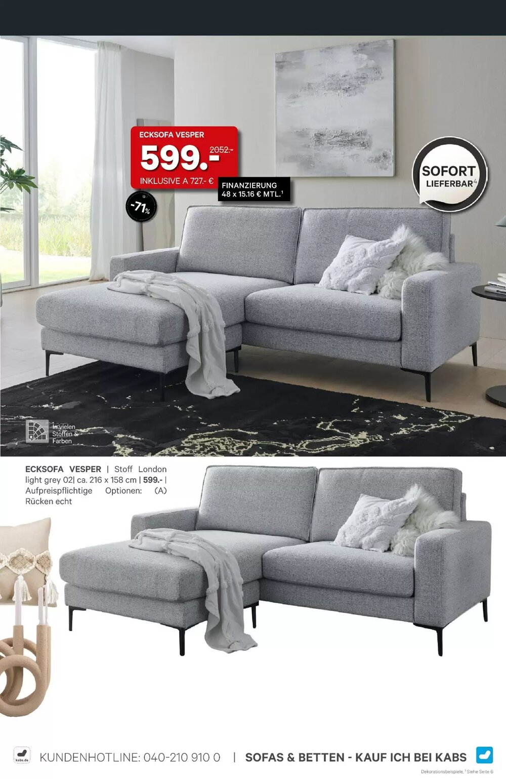 Kabs Polsterwelt Prospekt (ab 27.02.2026) zum Blättern - Seite 41