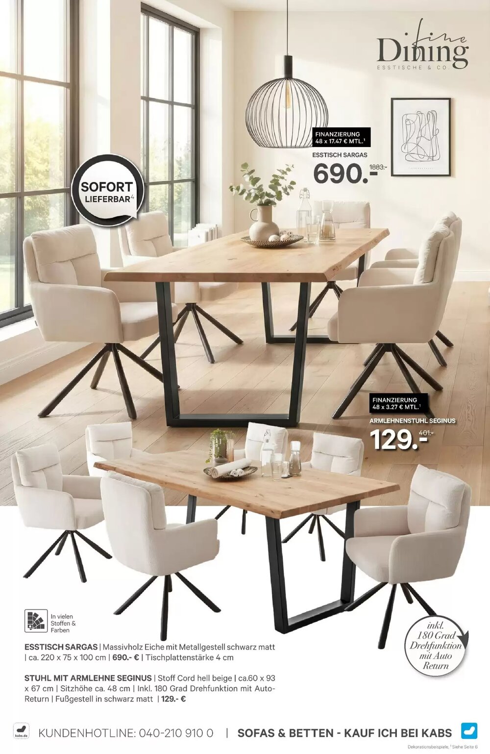 Kabs Polsterwelt Prospekt (ab 27.02.2026) zum Blättern - Seite 8