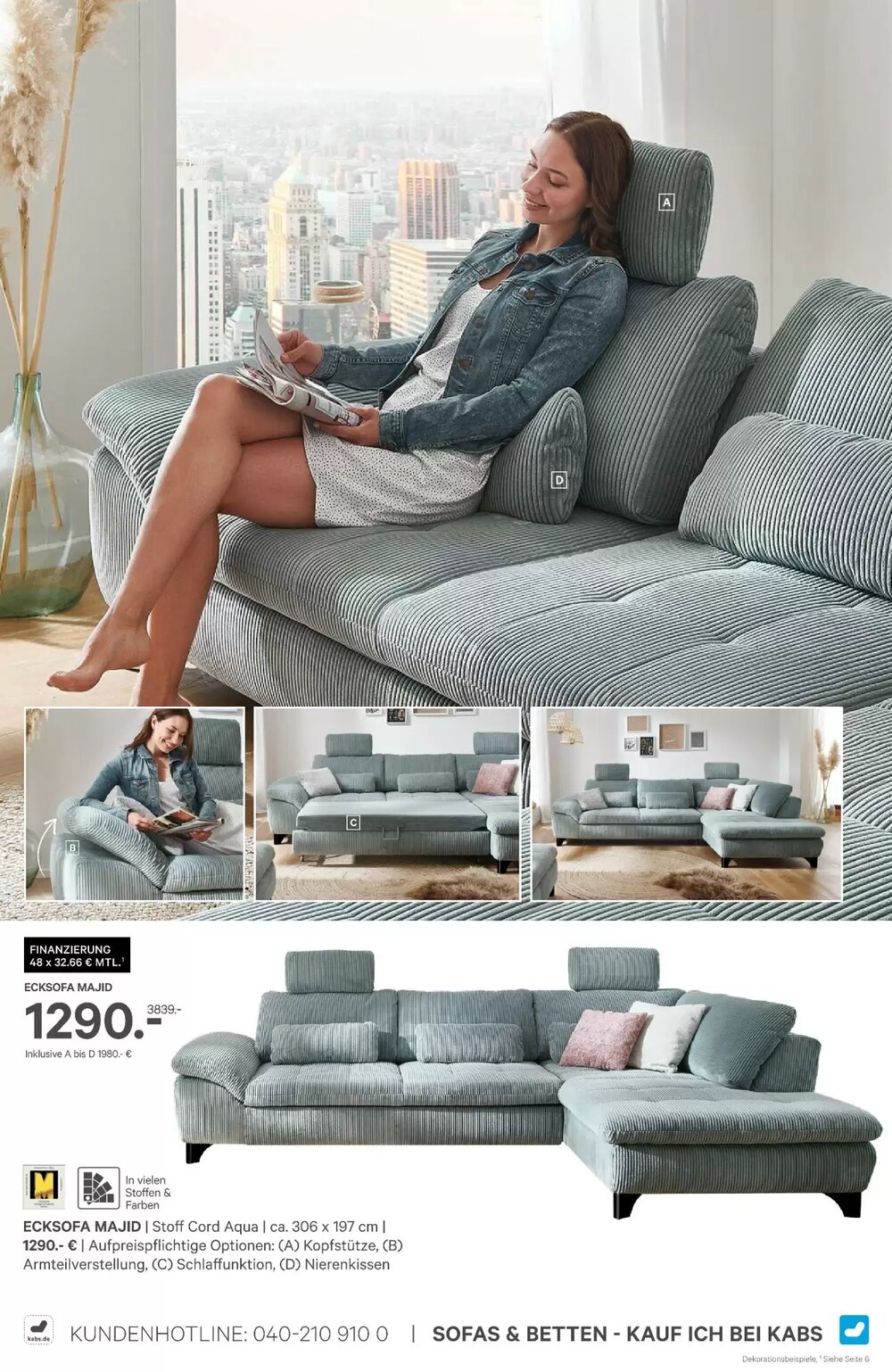 Kabs Polsterwelt Prospekt (ab 27.02.2026) zum Blättern - Seite 9