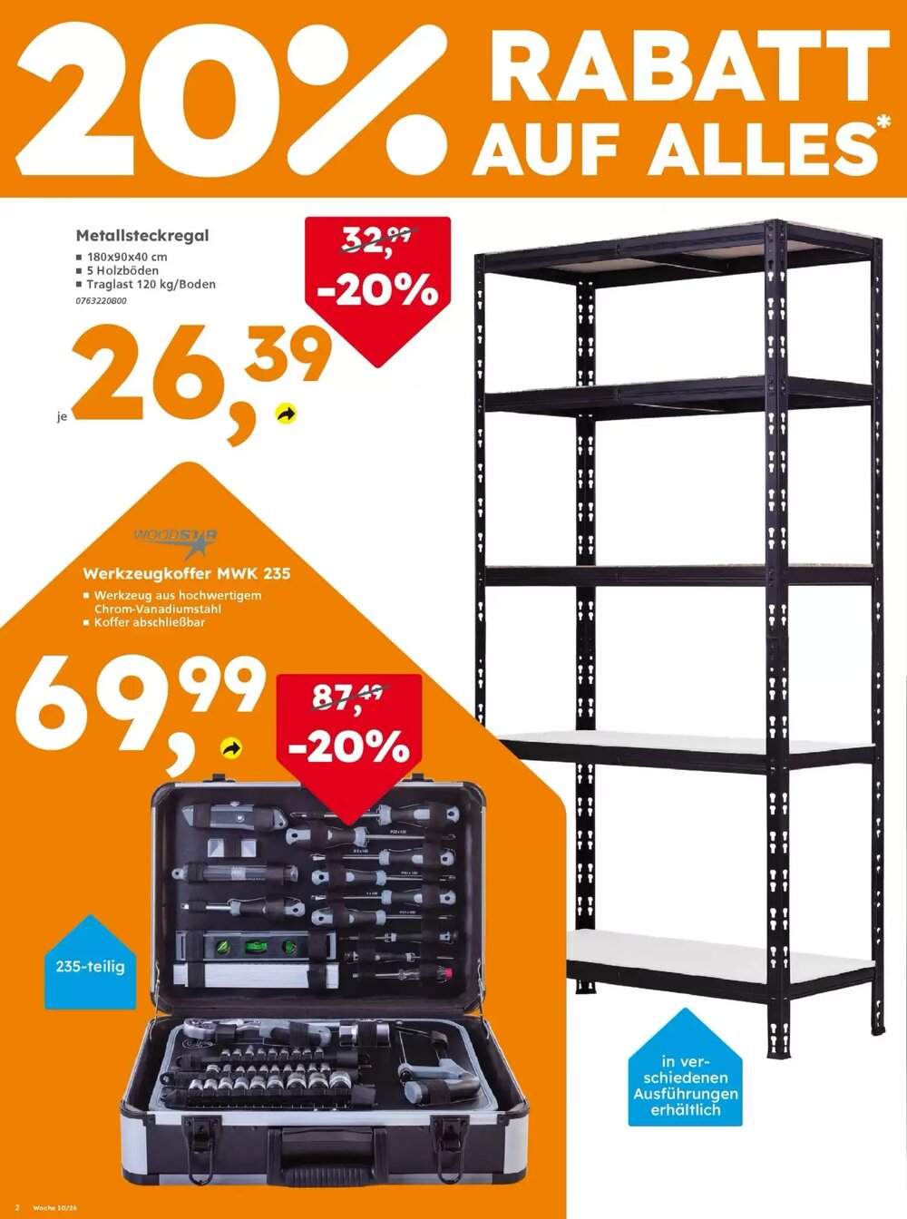 Globus Baumarkt Prospekt (ab 27.02.2026) zum Blättern - Seite 2