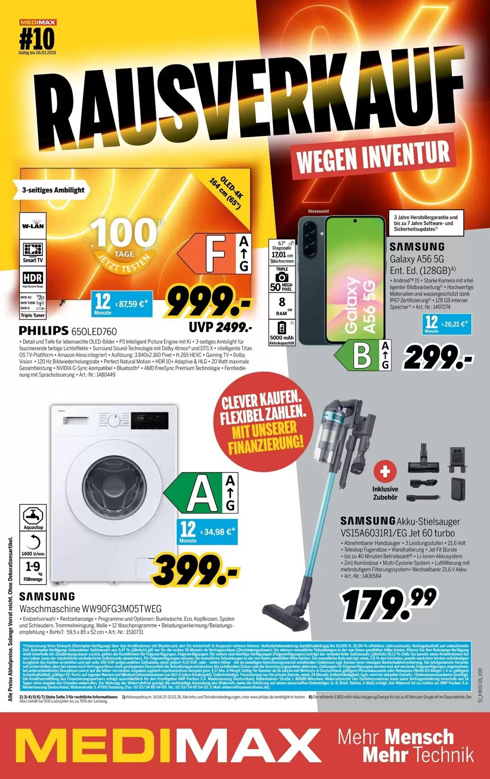 MEDIMAX Prospekt (ab 27.02.2026) zum Blättern - Seite 1