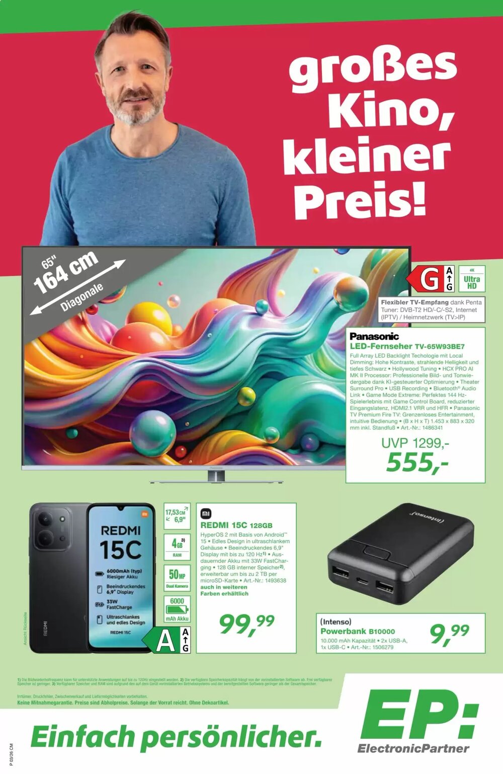 EP Prospekt (ab 27.02.2026) zum Blättern - Seite 1