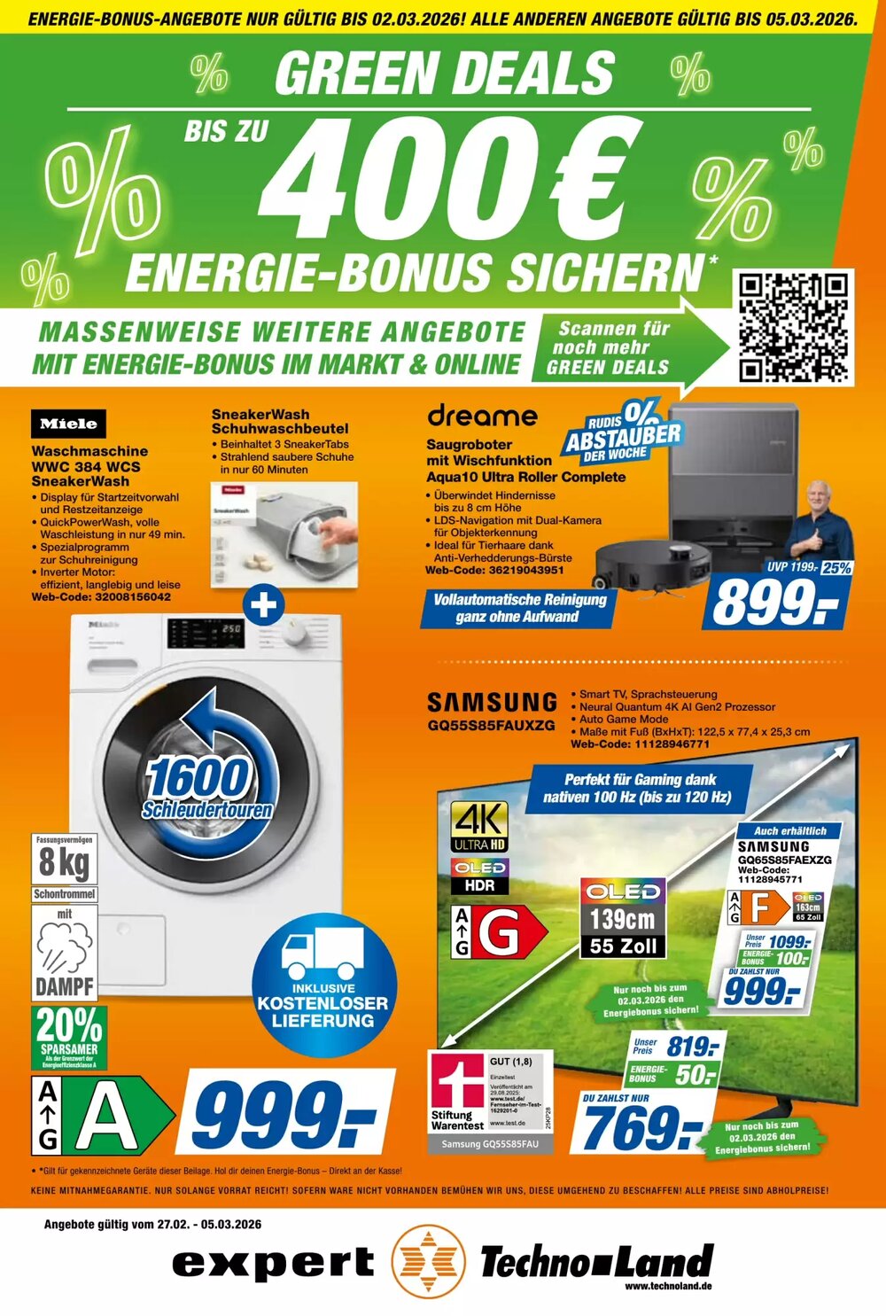 expert Techno Land Prospekt (ab 27.02.2026) zum Blättern - Seite 1