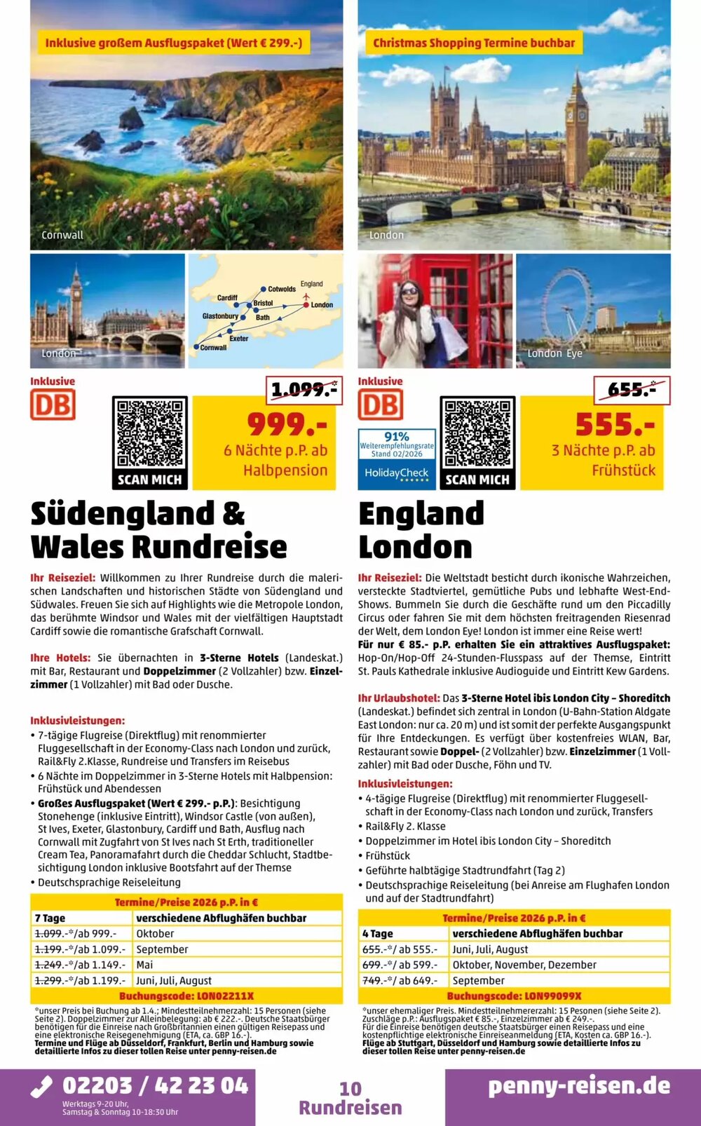 Penny Reisen Prospekt (ab 27.02.2026) zum Blättern - Seite 10