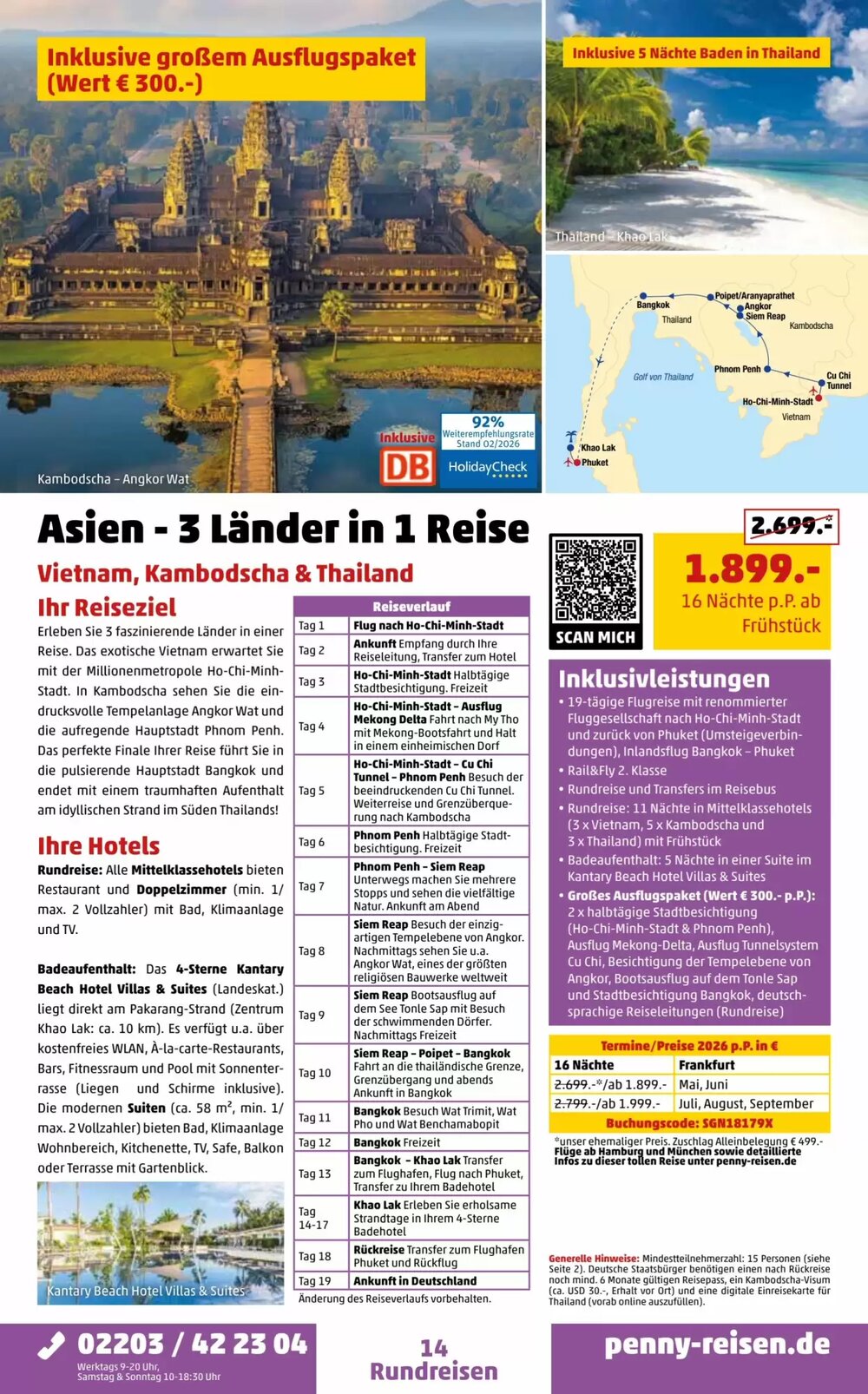 Penny Reisen Prospekt (ab 27.02.2026) zum Blättern - Seite 14