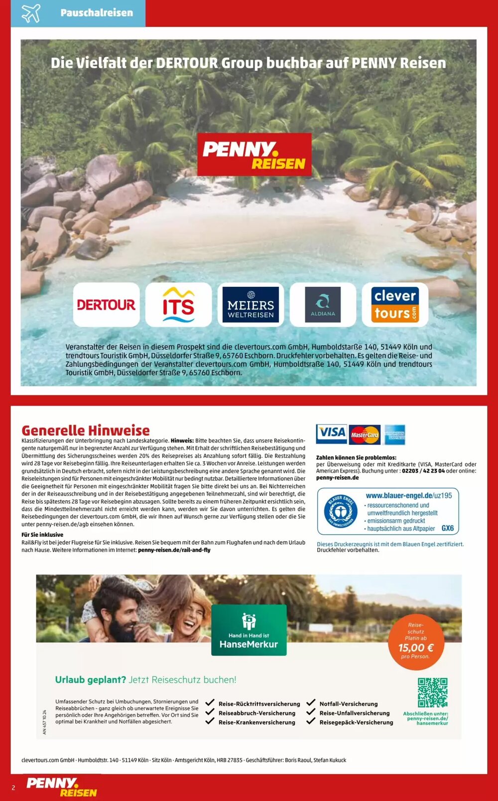 Penny Reisen Prospekt (ab 27.02.2026) zum Blättern - Seite 2