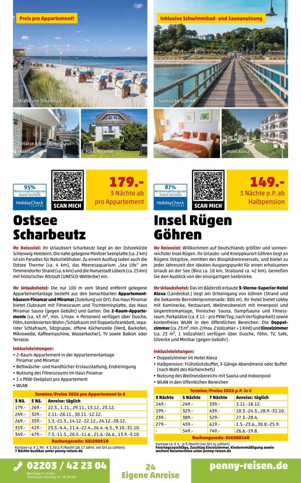 Penny Reisen Prospekt (ab 27.02.2026) zum Blättern - Seite 24