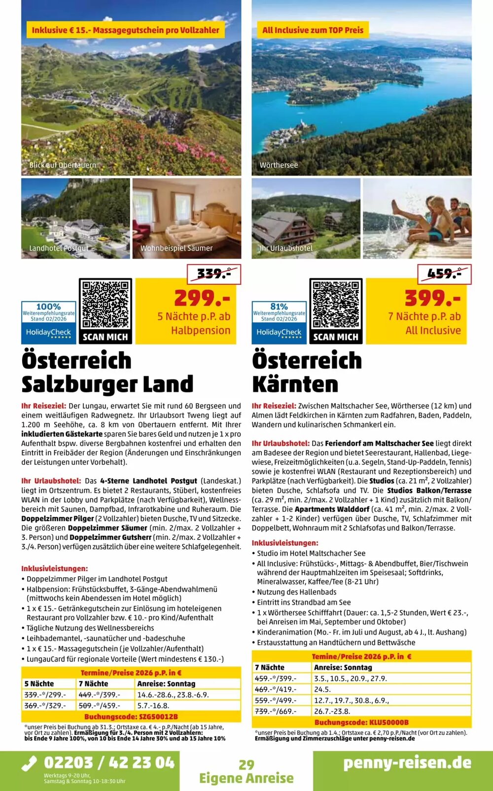 Penny Reisen Prospekt (ab 27.02.2026) zum Blättern - Seite 29