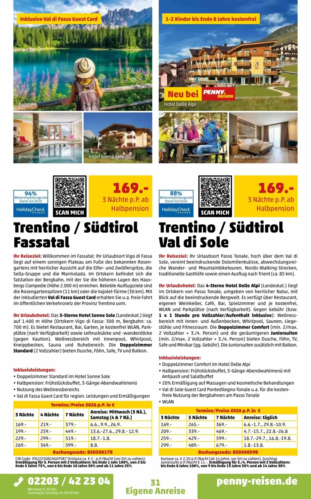 Penny Reisen Prospekt (ab 27.02.2026) zum Blättern - Seite 31