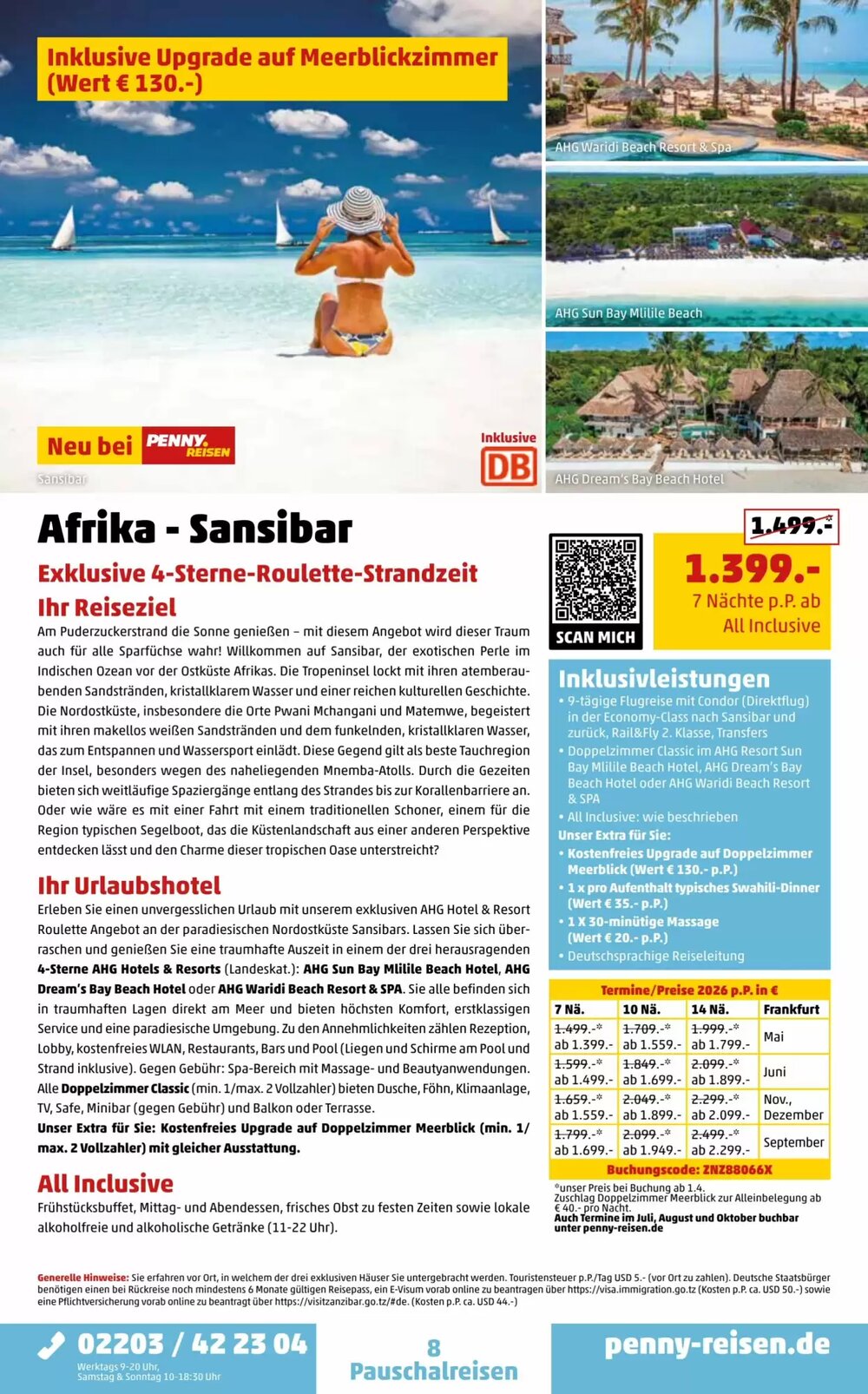 Penny Reisen Prospekt (ab 27.02.2026) zum Blättern - Seite 8