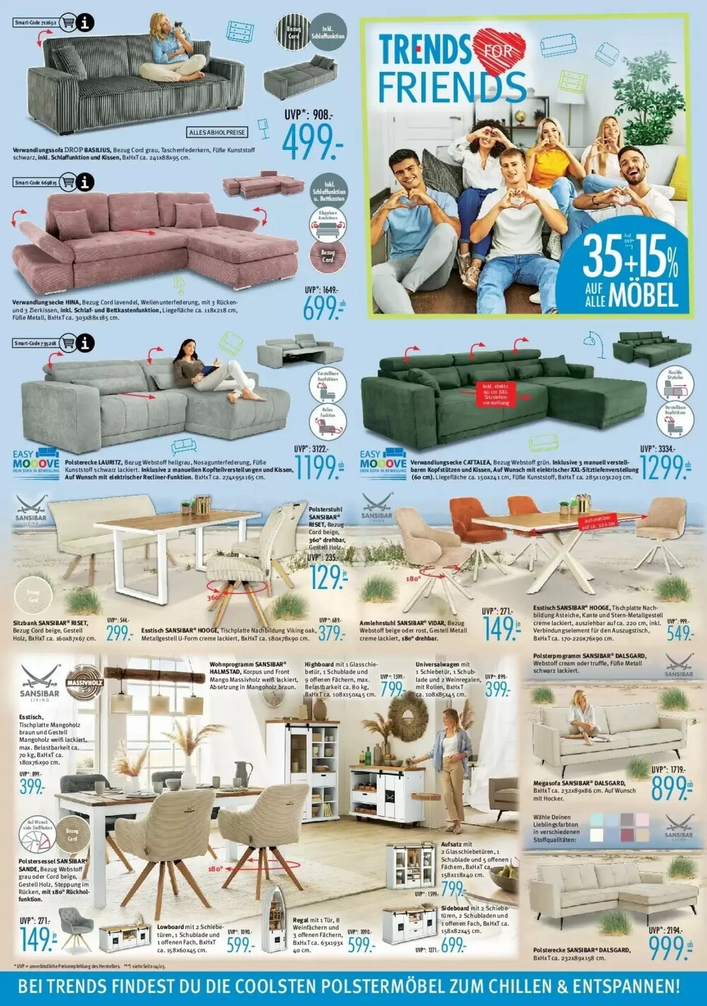 Trends Möbel Prospekt (ab 27.02.2026) zum Blättern - Seite 2