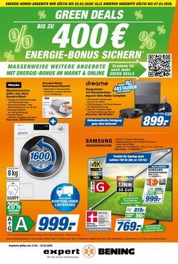 Expert Bening Prospekt (ab 27.02.2026) zum Blättern