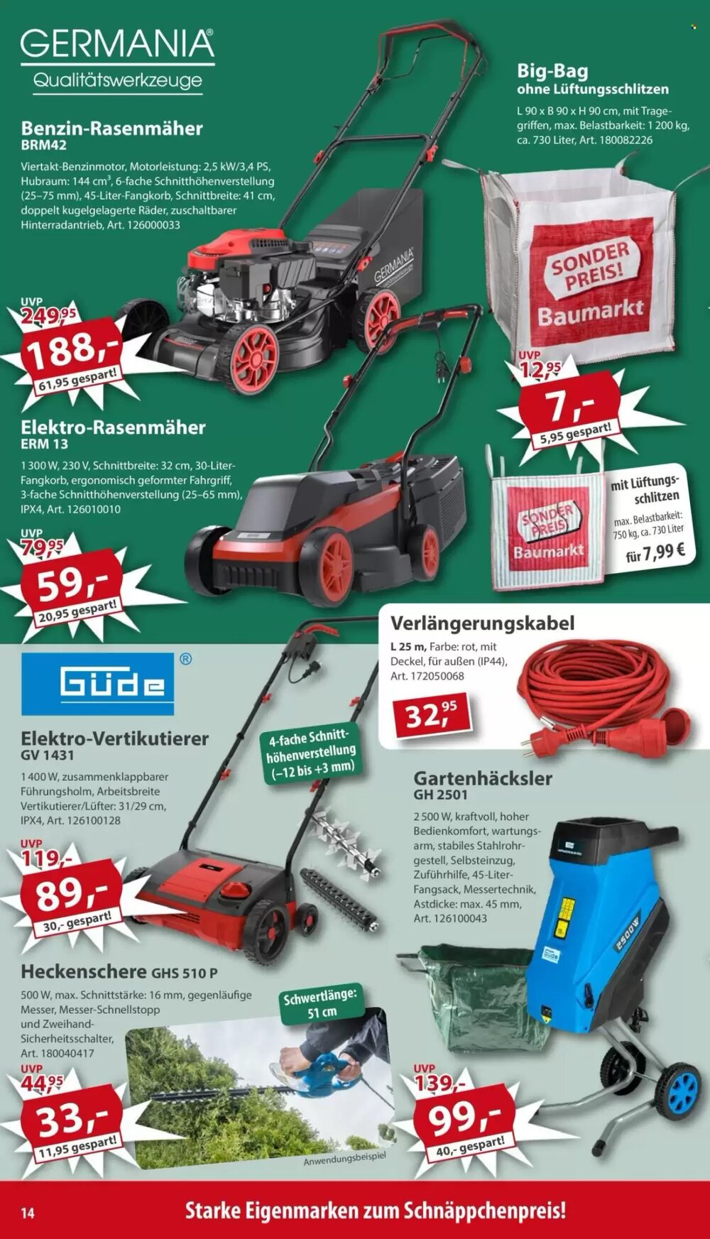 Sonderpreis Baumarkt Prospekt (ab 28.02.2026) zum Blättern - Seite 14