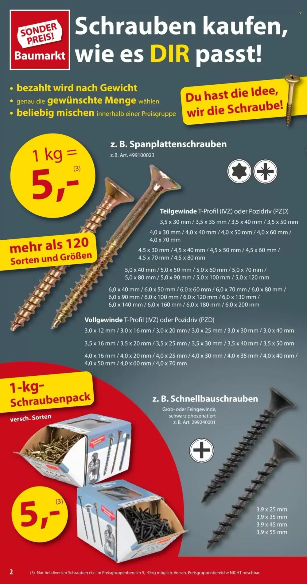 Sonderpreis Baumarkt Prospekt (ab 28.02.2026) zum Blättern - Seite 2