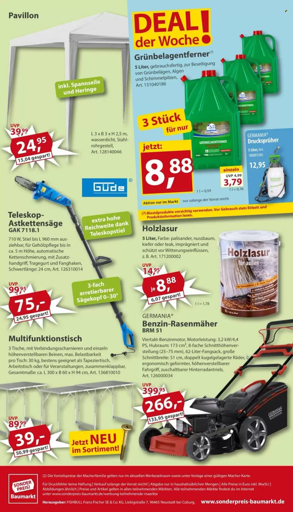 Sonderpreis Baumarkt Prospekt (ab 28.02.2026) zum Blättern - Seite 20