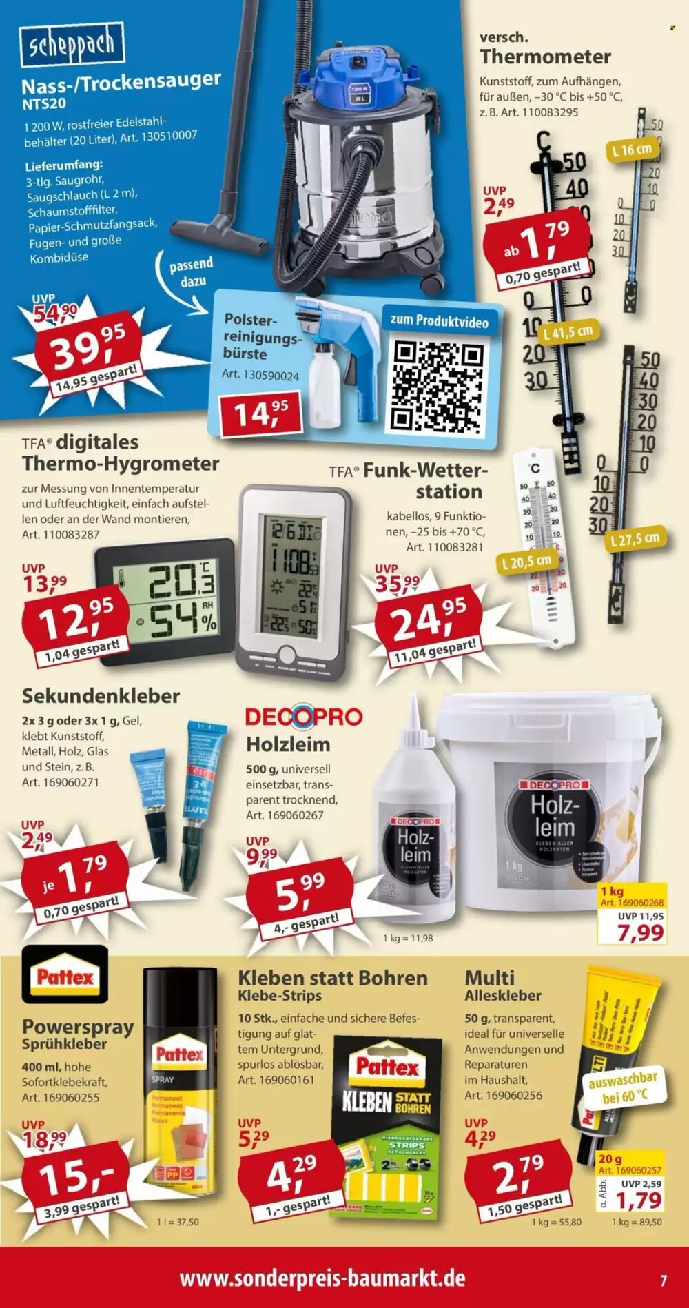 Sonderpreis Baumarkt Prospekt (ab 28.02.2026) zum Blättern - Seite 7