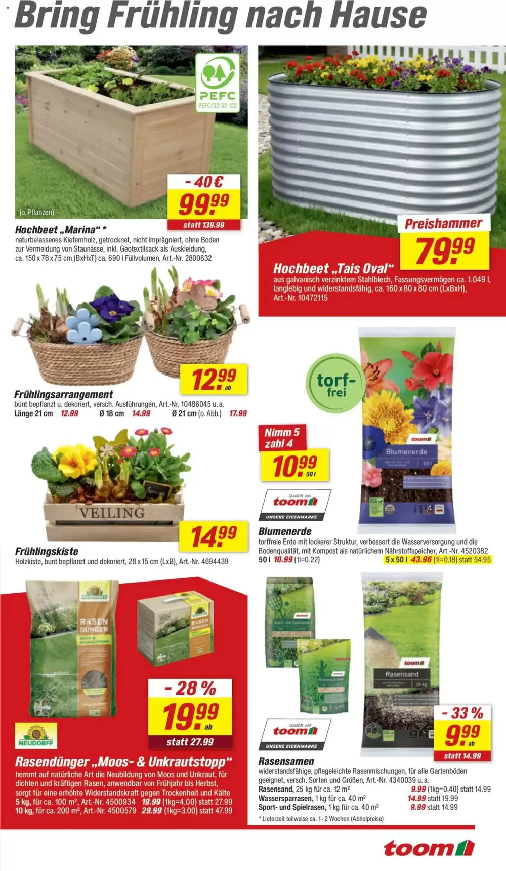 toom Baumarkt Prospekt (ab 28.02.2026) zum Blättern - Seite 3