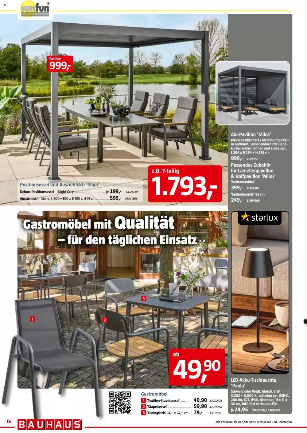 Bauhaus Prospekt (ab 28.02.2026) zum Blättern - Seite 16