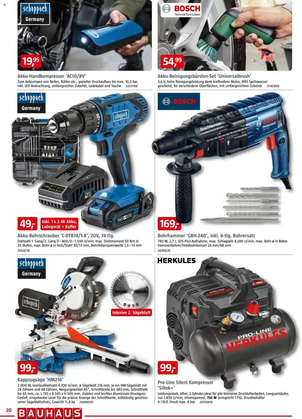 Bauhaus Prospekt (ab 28.02.2026) zum Blättern - Seite 20