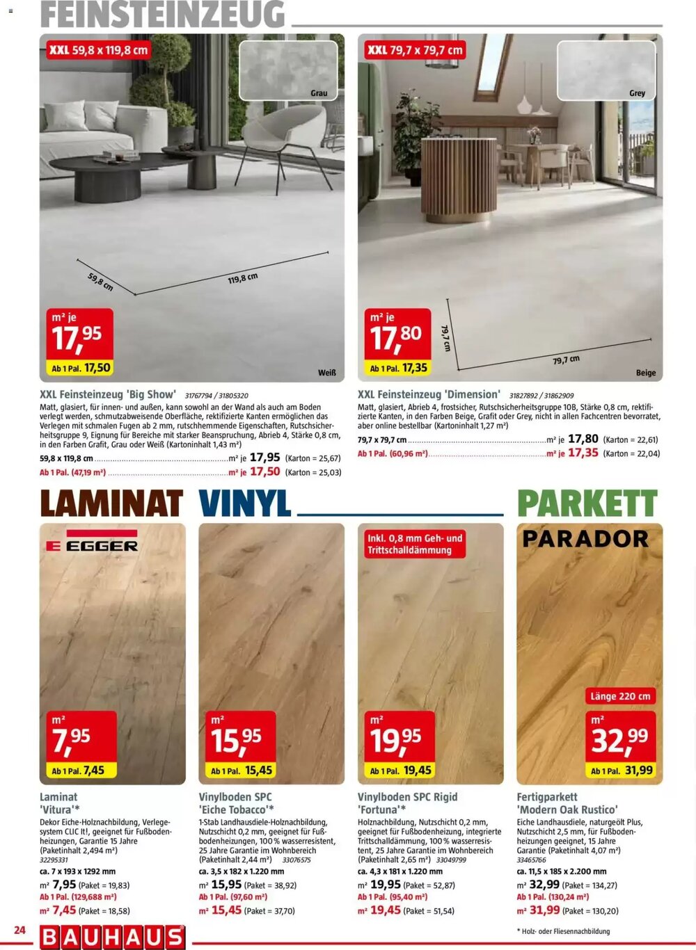 Bauhaus Prospekt (ab 28.02.2026) zum Blättern - Seite 24