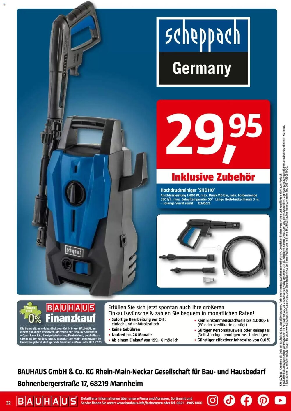 Bauhaus Prospekt (ab 28.02.2026) zum Blättern - Seite 32