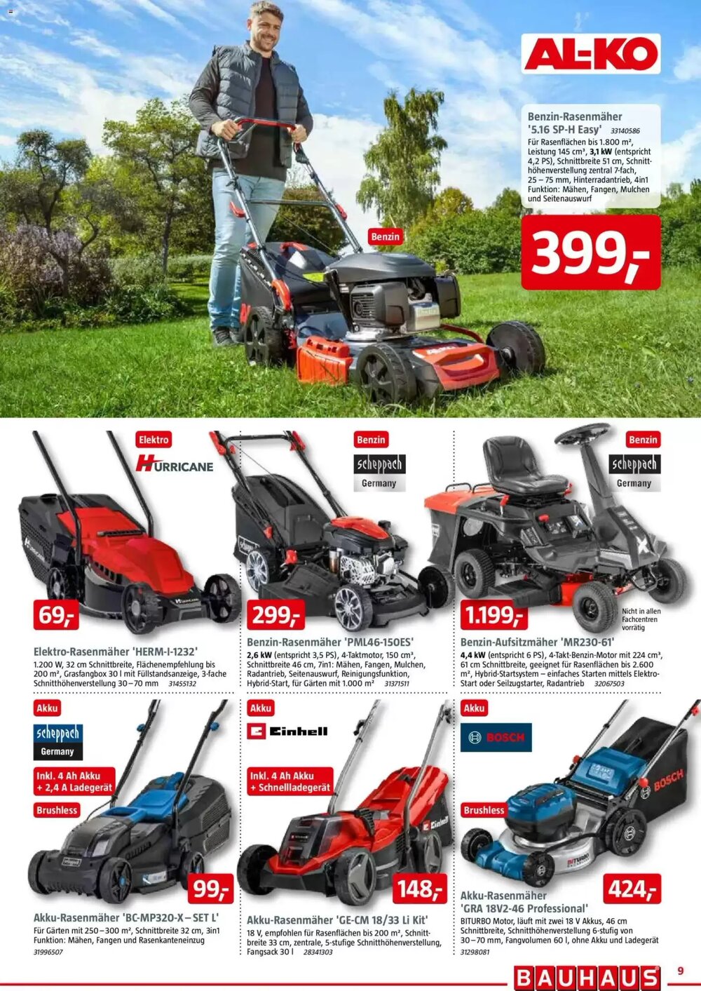 Bauhaus Prospekt (ab 28.02.2026) zum Blättern - Seite 9