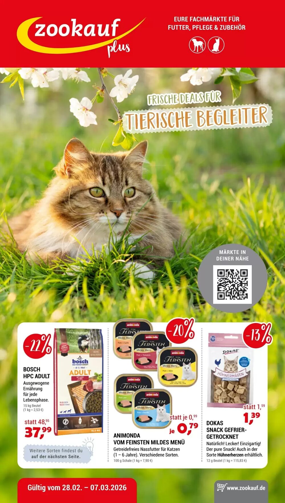 Zookauf Prospekt (ab 28.02.2026) zum Blättern - Seite 1