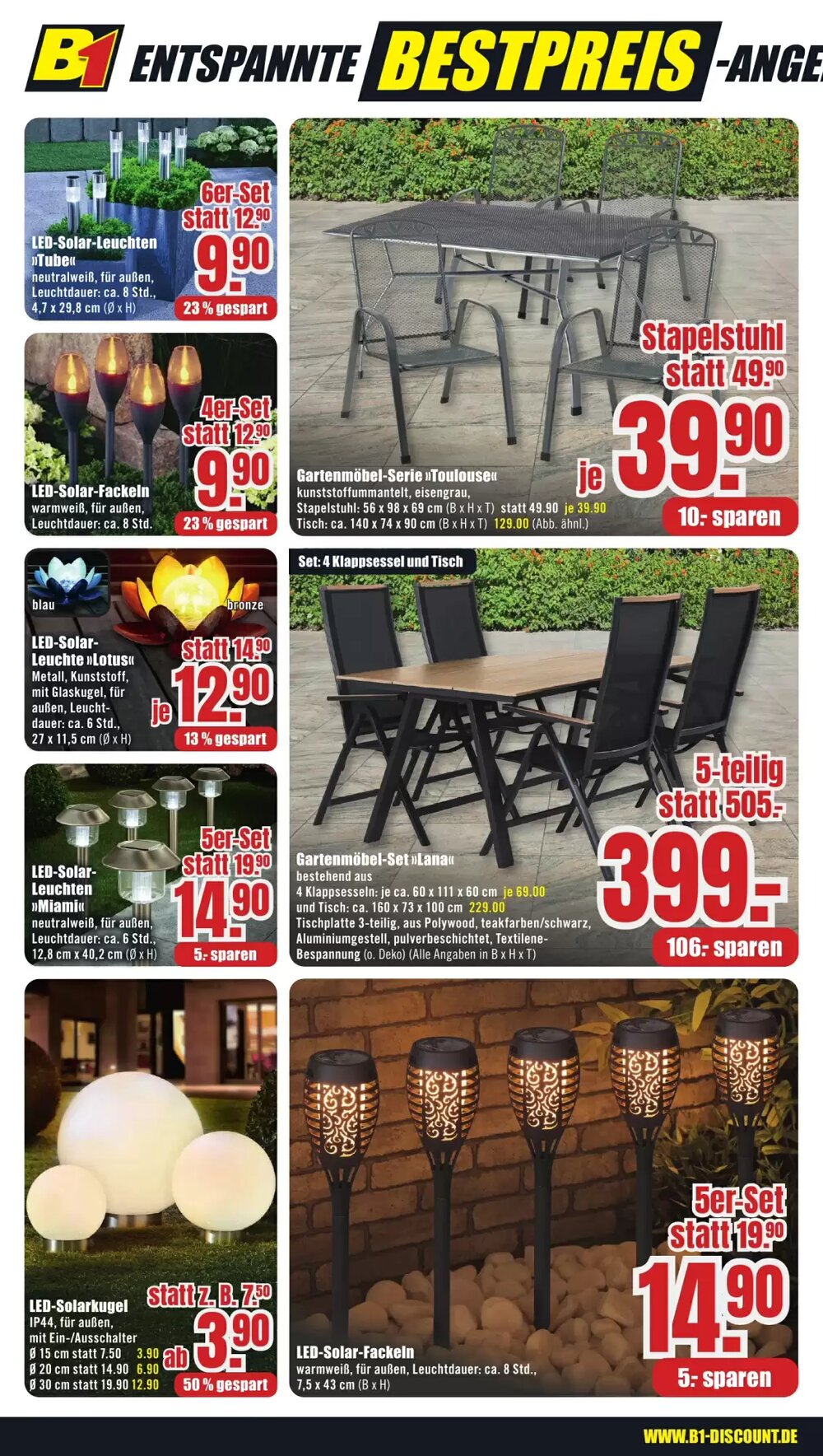 B1 Discount Baumarkt Prospekt (ab 28.02.2026) zum Blättern - Seite 2