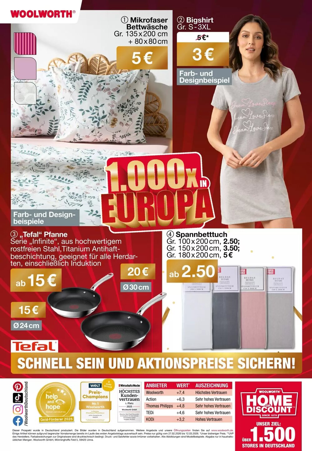 Woolworth Prospekt (ab 28.02.2026) zum Blättern - Seite 8