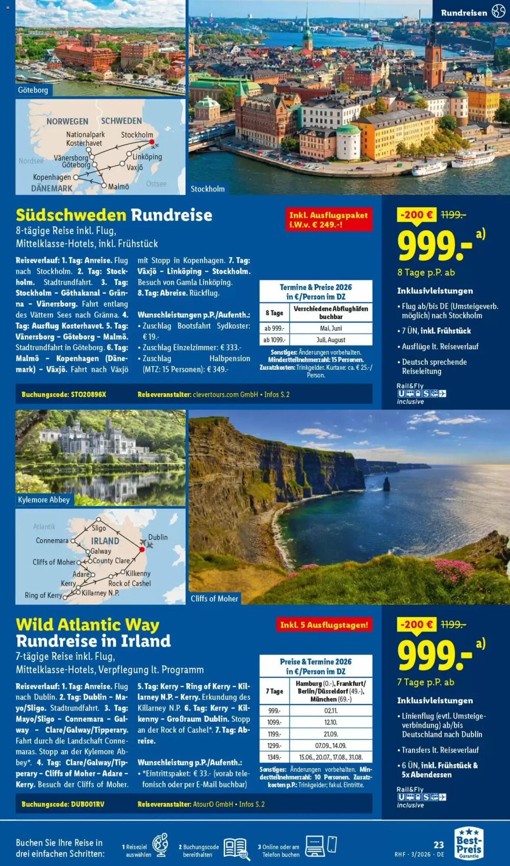 Lidl Reisen Prospekt (ab 28.02.2026) zum Blättern - Seite 23