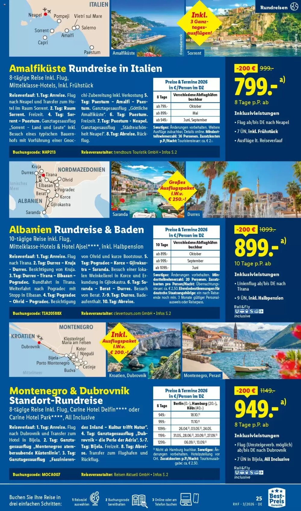 Lidl Reisen Prospekt (ab 28.02.2026) zum Blättern - Seite 25