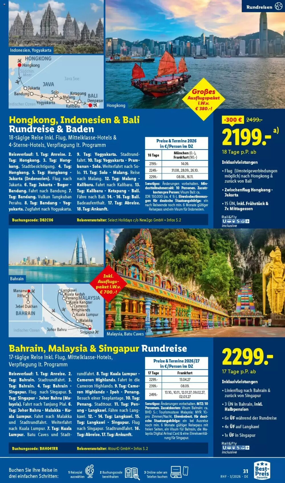 Lidl Reisen Prospekt (ab 28.02.2026) zum Blättern - Seite 31