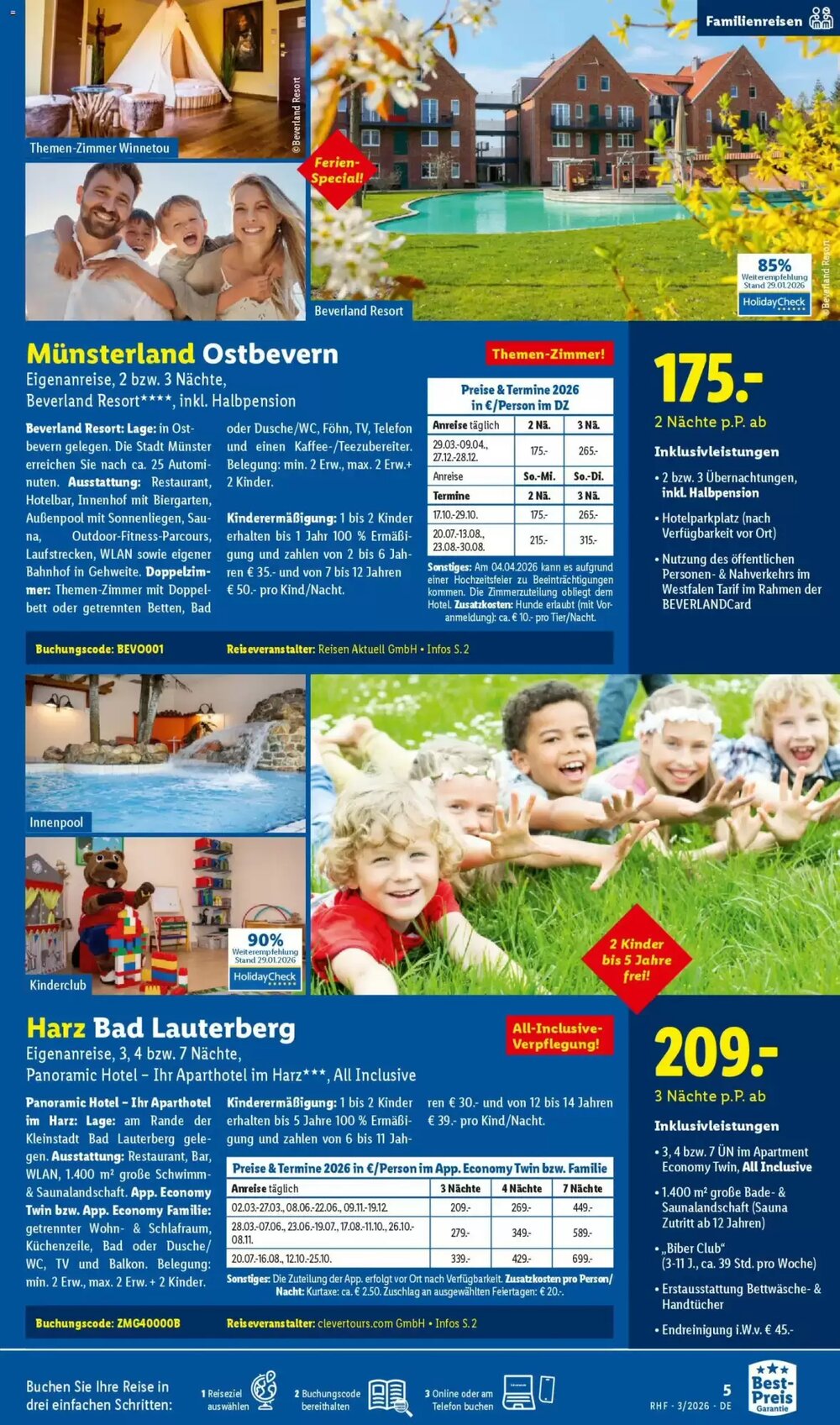 Lidl Reisen Prospekt (ab 28.02.2026) zum Blättern - Seite 5